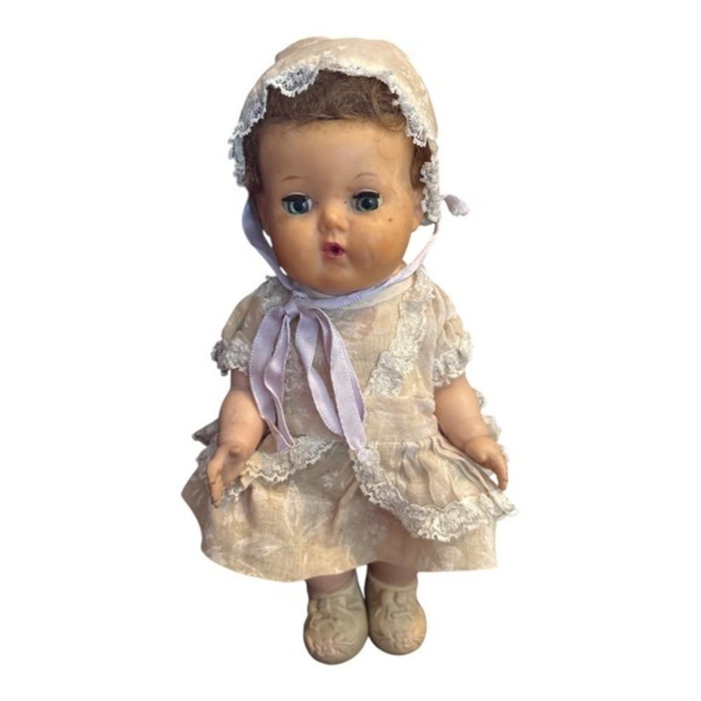 AMER. CHAR. DOLL 1964 Doll Dress Mattel Baby Cherly.inc, Made‎ In Japan 12"